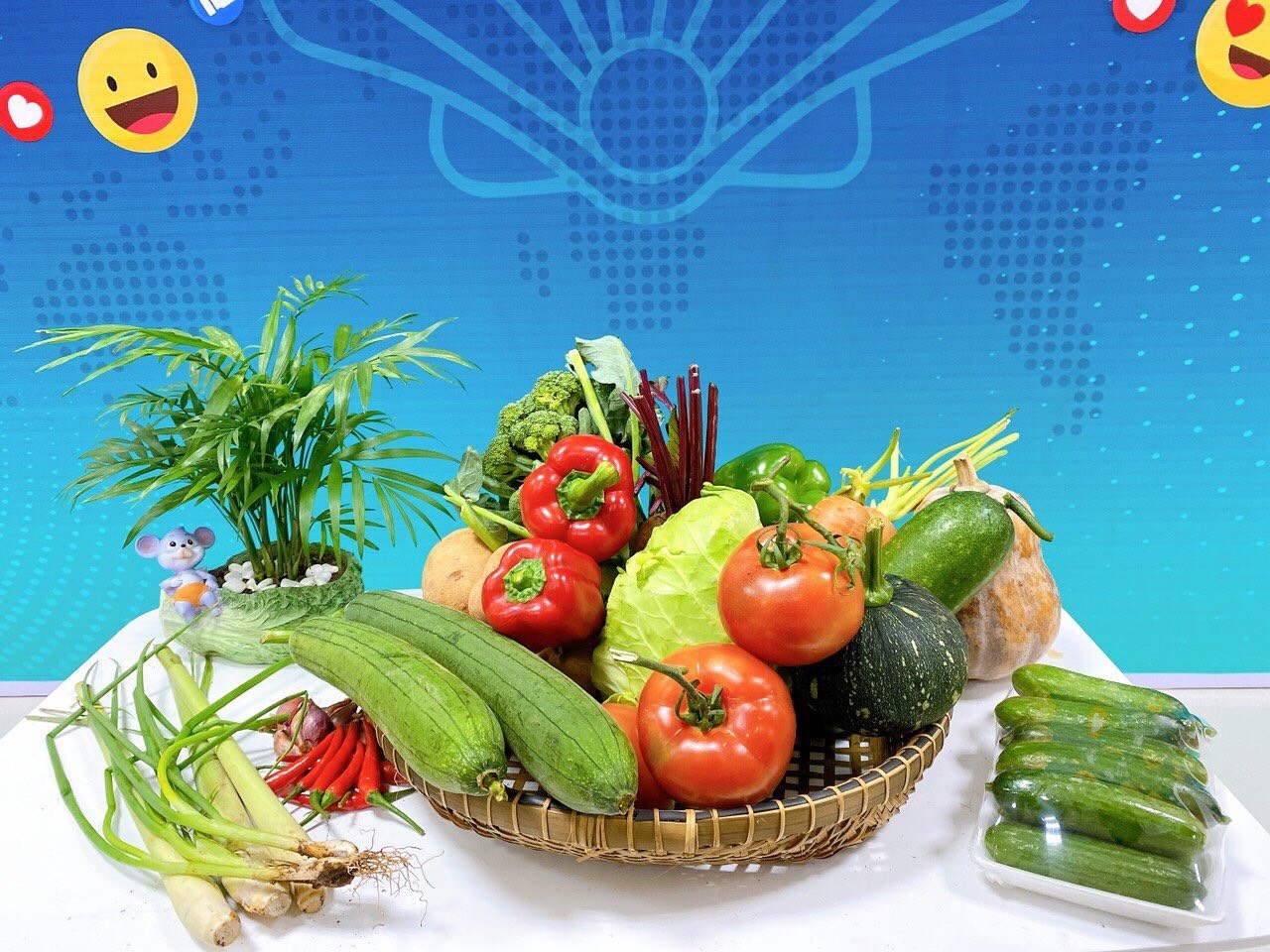 Combo 10kg Rau củ quả các loại theo ngày